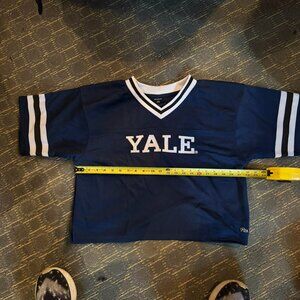 yale jersey xxl cropped style new